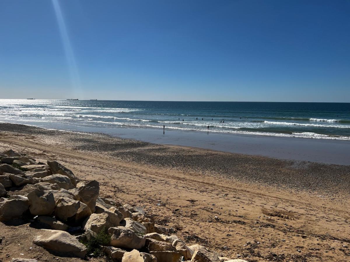 The Blue Pearl-Sensational Beach Apartment In Aourir Agadir Eksteriør bilde