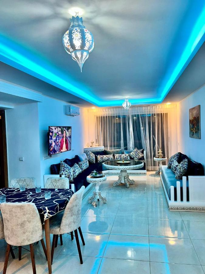 The Blue Pearl-Sensational Beach Apartment In Aourir Agadir Eksteriør bilde